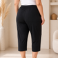 JERSEY-CAPRIS-BLACK