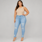 PLUS SIZE-SKINNY-LIGHT